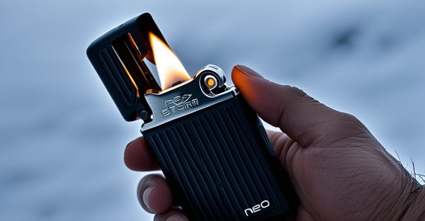 Briquet tempête néo x : robuste et performant face aux conditions extrêmes